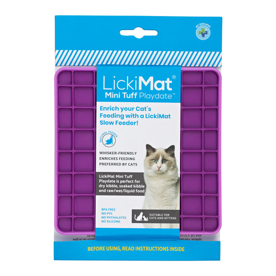LickiMat Mini Playdate Tuff Cat