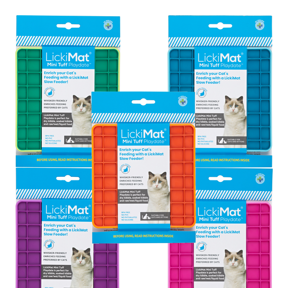 LickiMat Mini Playdate Tuff Cat