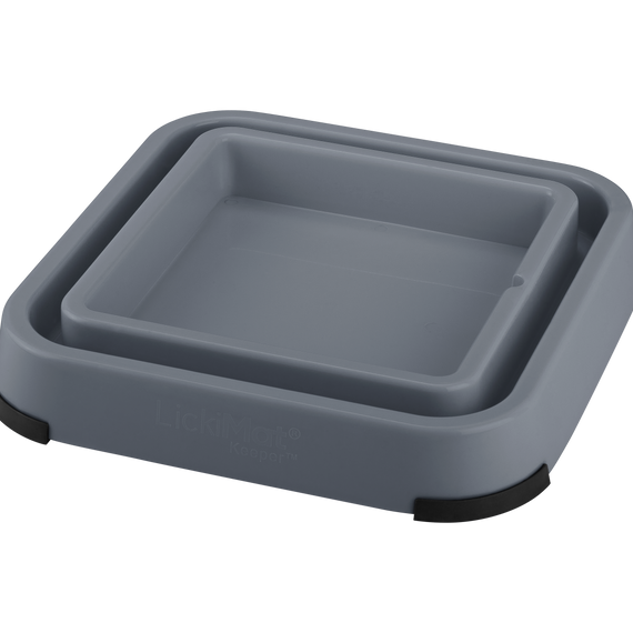 LickiMat Outdoor Keeper - Grey